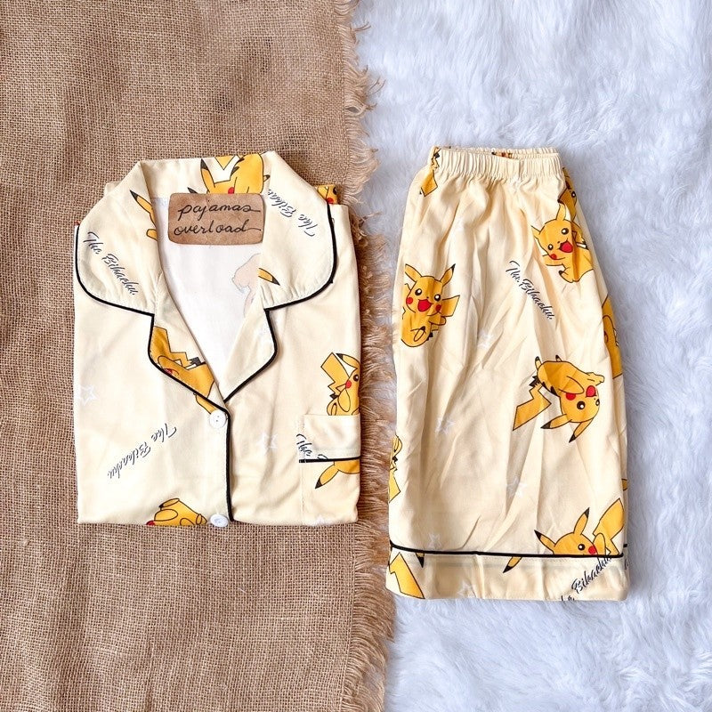 5 CHANDLER | polycotton shortsleeves + shorts pajama set | PajamasOverload