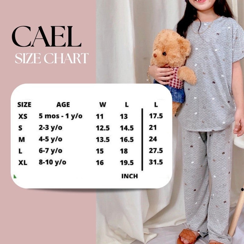 CAEL KIDS 3 | cotton kids shortsleeves + pants sleepwear pajama set | PajamasOverloadKids