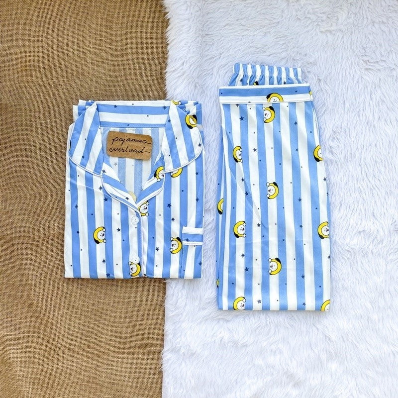 JOEY BTS | polycotton shortsleeves + pants sleepwear pajama set | PajamasOverload