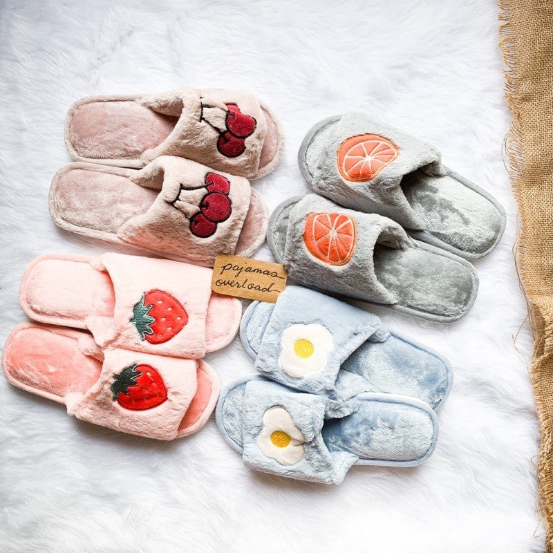 INDOOR WOOL SLIPPERS | opentoe | PajamasOverload