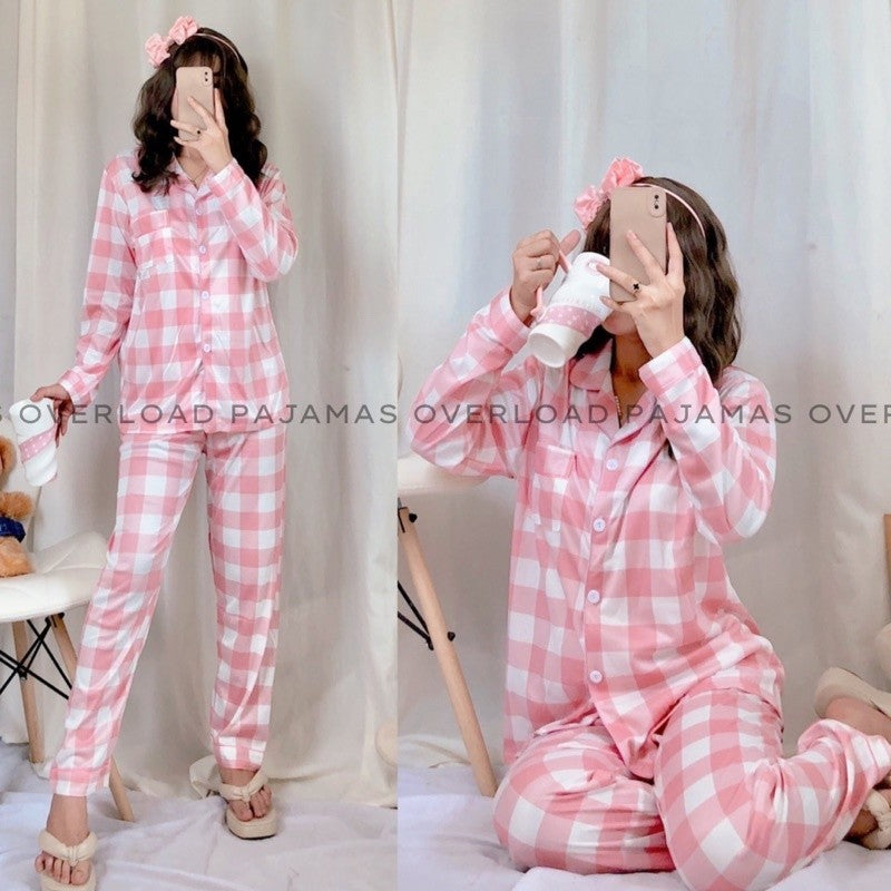 ROSS | polycotton longsleeves + pants pajama set | PajamasOverlaod