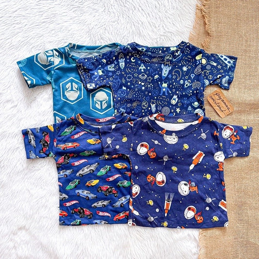 CAEL KIDS 2 | unisex tshirt + pants sleepwear pajama set | PajamasOverloadKids