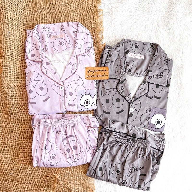 5 CHANDLER | polycotton shortsleeves + shorts pajama set | PajamasOverload