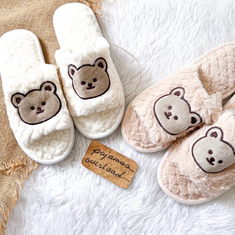 INDOOR WOOL SLIPPERS | opentoe | PajamasOverload