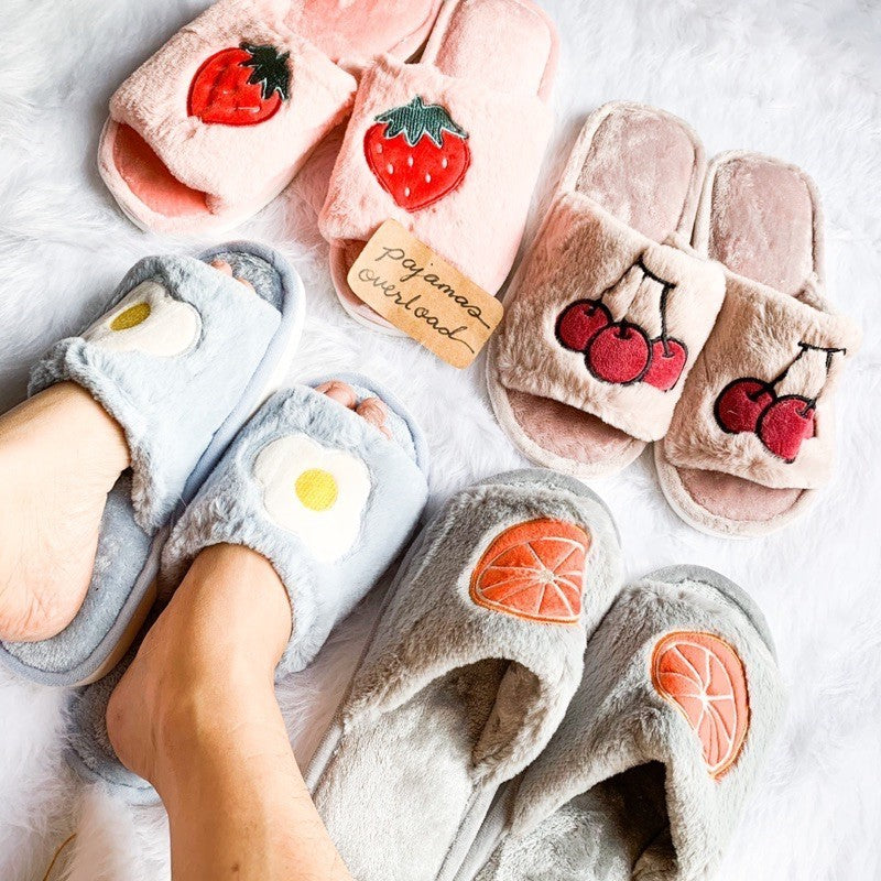 INDOOR WOOL SLIPPERS | opentoe | PajamasOverload