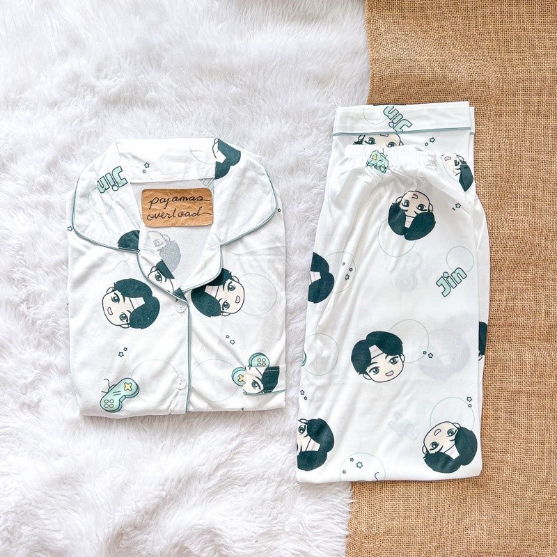 JOEY BTS TINYTAN | polycotton shortsleeves + pants pajama sleepwear set BTS | PajamasOverload