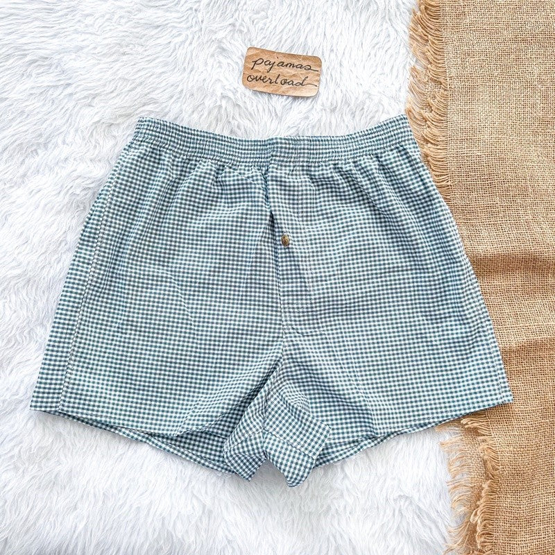 MANNY SMALL | cotton woven boxer shorts sleepwear pambahay | PajamasOverload