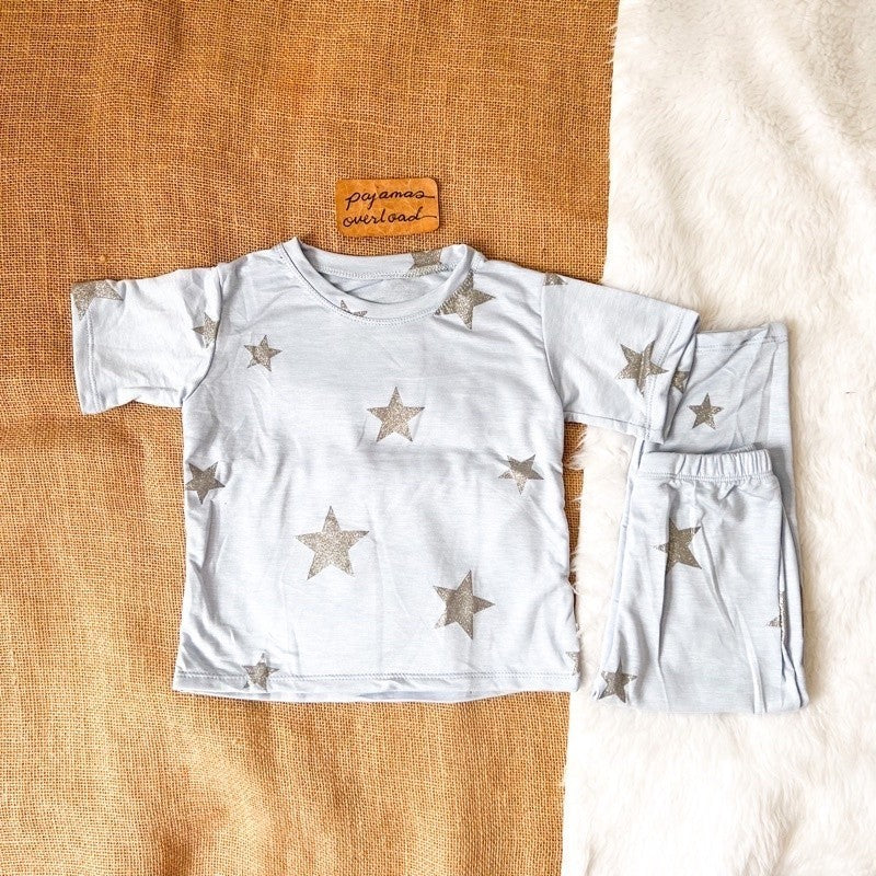 CAEL KIDS | unisex tshirt + pants pajama sleepwear set | PajamasOverloadKids