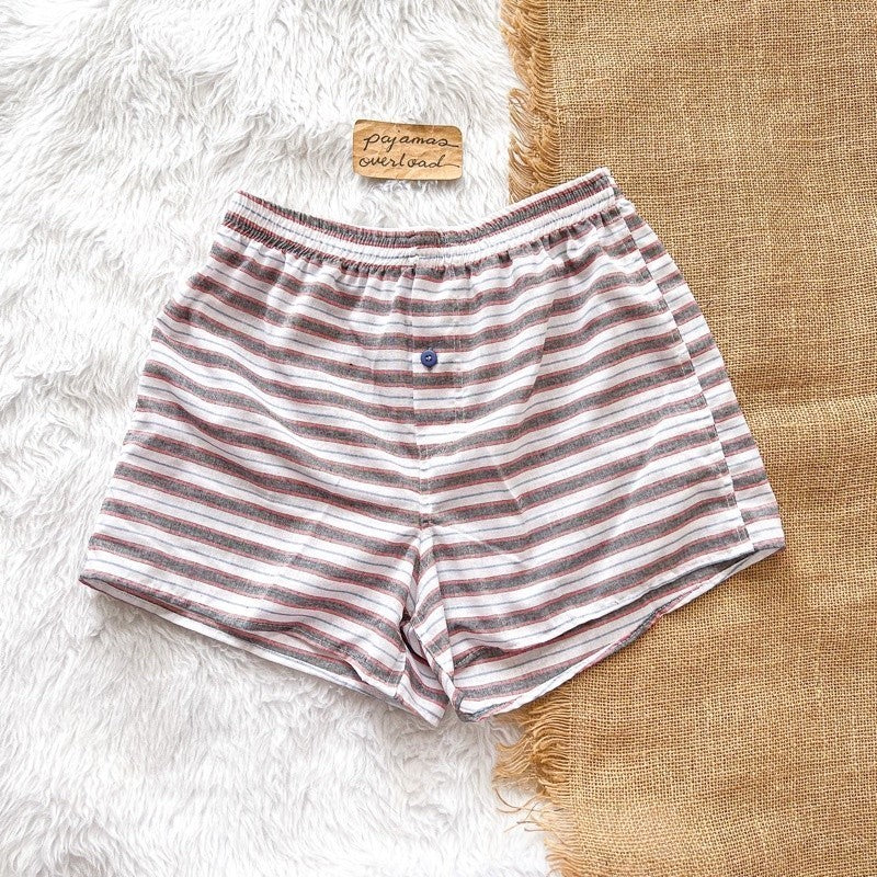 MANNY SMALL | cotton woven boxer shorts sleepwear pambahay | PajamasOverload