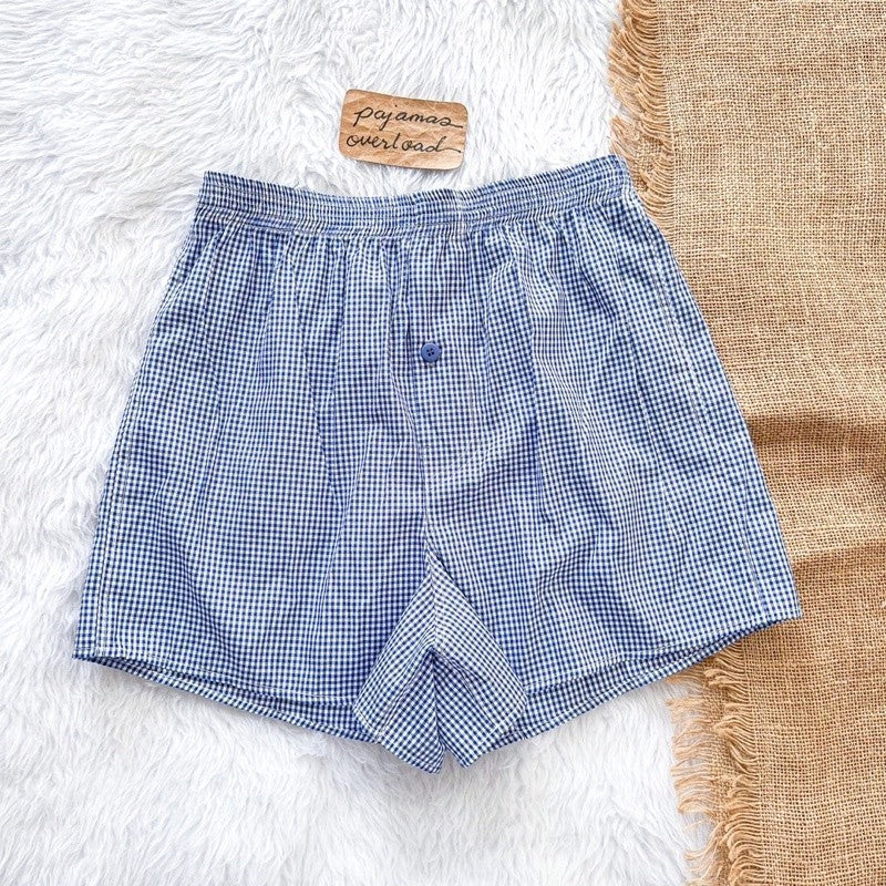 MANNY SMALL | cotton woven boxer shorts sleepwear pambahay | PajamasOverload