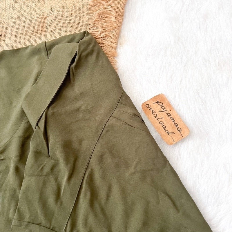 CLARK | challis unisex buttondown top | PajamasOverload