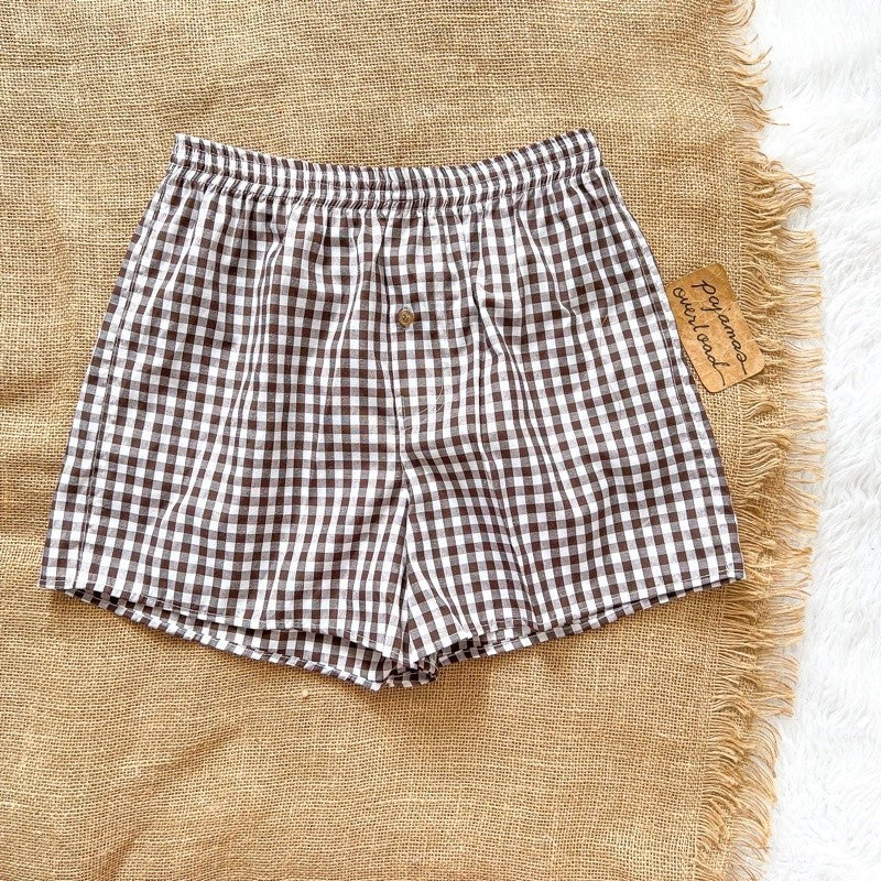 MANNY SMALL | cotton woven boxer shorts sleepwear pambahay | PajamasOverload