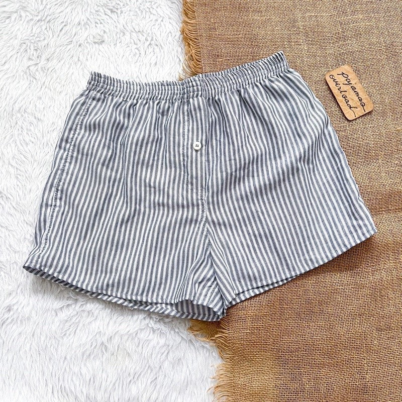 MANNY SMALL | cotton woven boxer shorts sleepwear pambahay | PajamasOverload