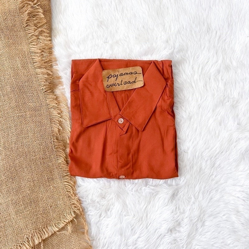 CLARK | challis unisex buttondown top | PajamasOverload