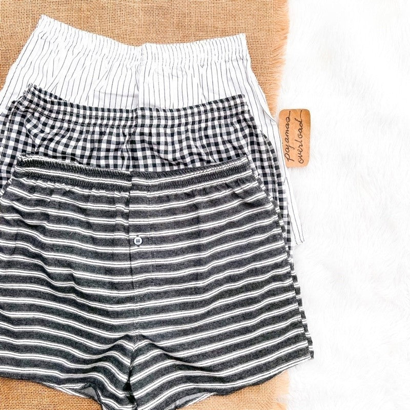 MANNY PLUS SIZE | cotton woven boxers for men | PajamasOverload