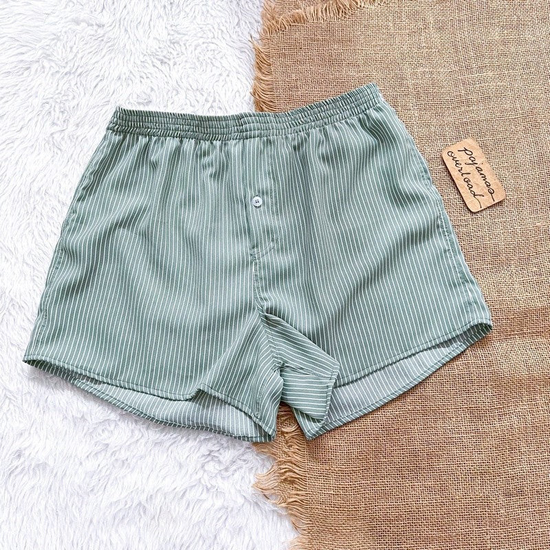MANNY SMALL | cotton woven boxer shorts sleepwear pambahay | PajamasOverload