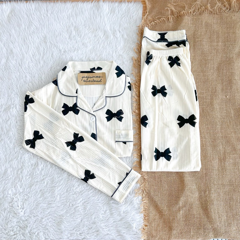 ROSS | polycotton longsleeves + pants pajama set | PajamasOverlaod