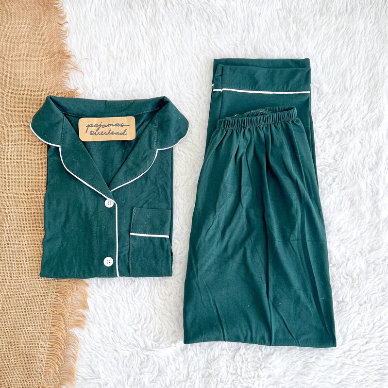 ZEUS PANTS | cotton jersey shortsleeves top + pants pajama set | PajamasOverload