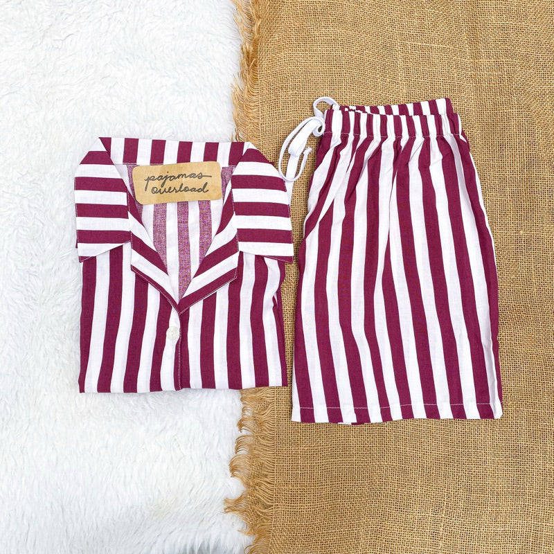 JOY LIMITED PRINT | challis/softlinen shortsleeves + shorts sleepwear pajama set | PajamasOverload