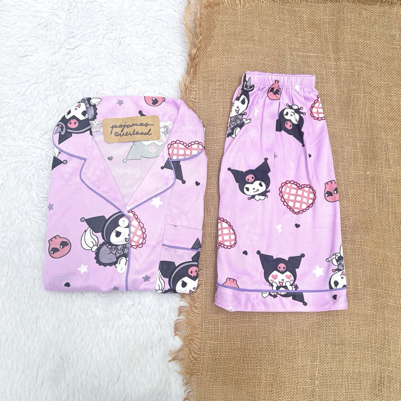 CHANDLER | polycotton shortsleeves + shorts pajama set | PajamasOverload