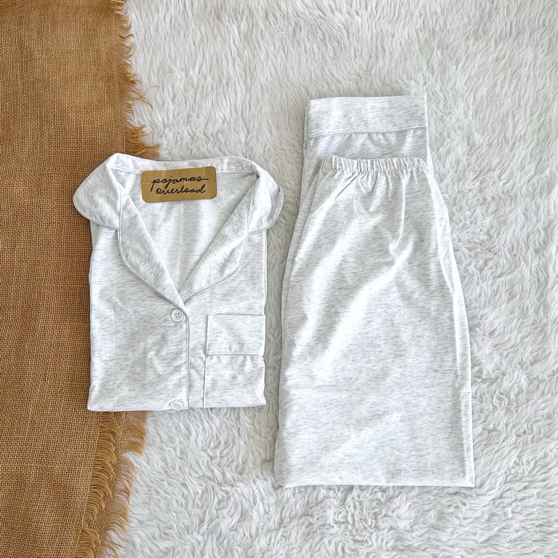 ZEUS PANTS | cotton jersey shortsleeves top + pants pajama set | PajamasOverload