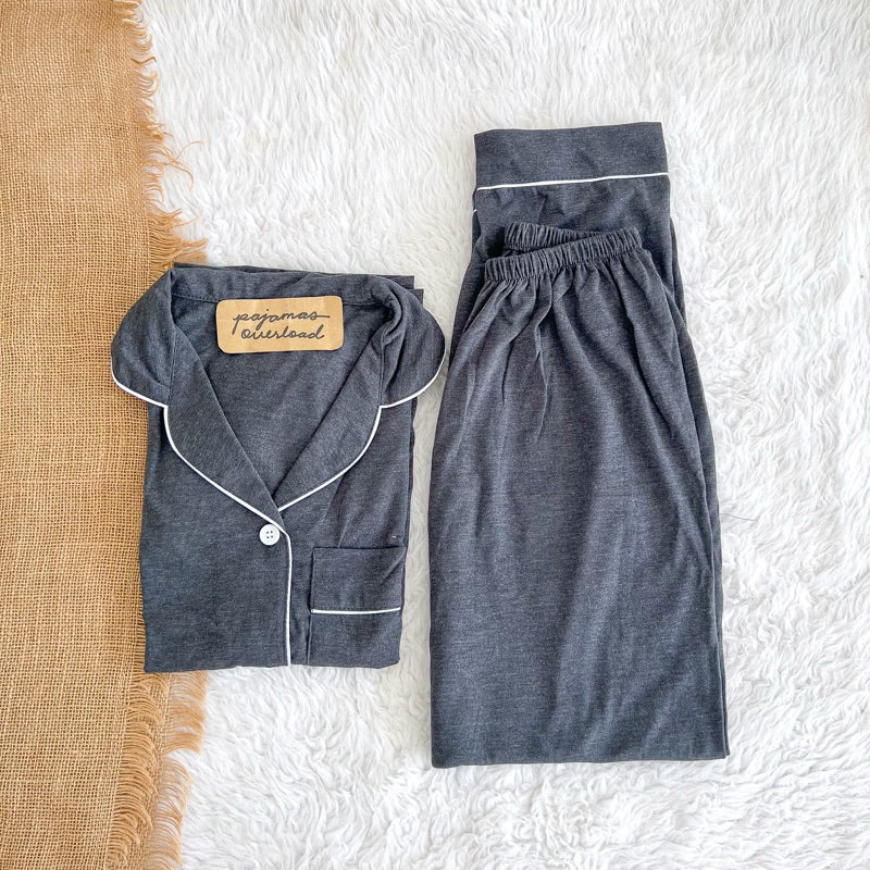 ZEUS PANTS | cotton jersey shortsleeves top + pants pajama set | PajamasOverload