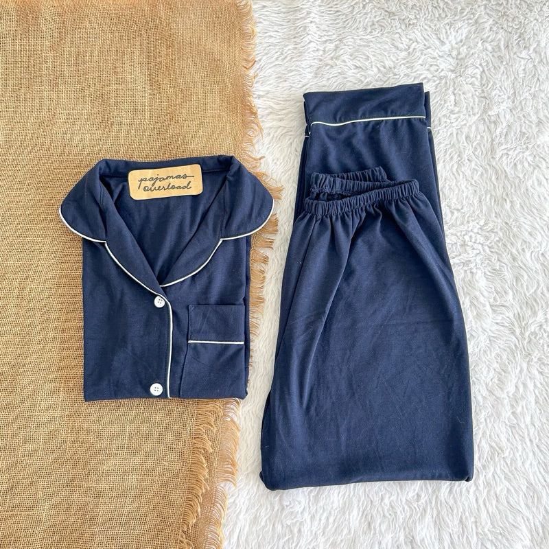 ZEUS PANTS | cotton jersey shortsleeves top + pants pajama set | PajamasOverload