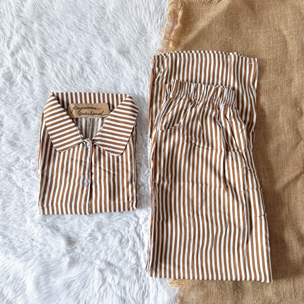 JULIANA PANTS | soft linen shortsleeves + shorts buttondown set | PajamasOverload