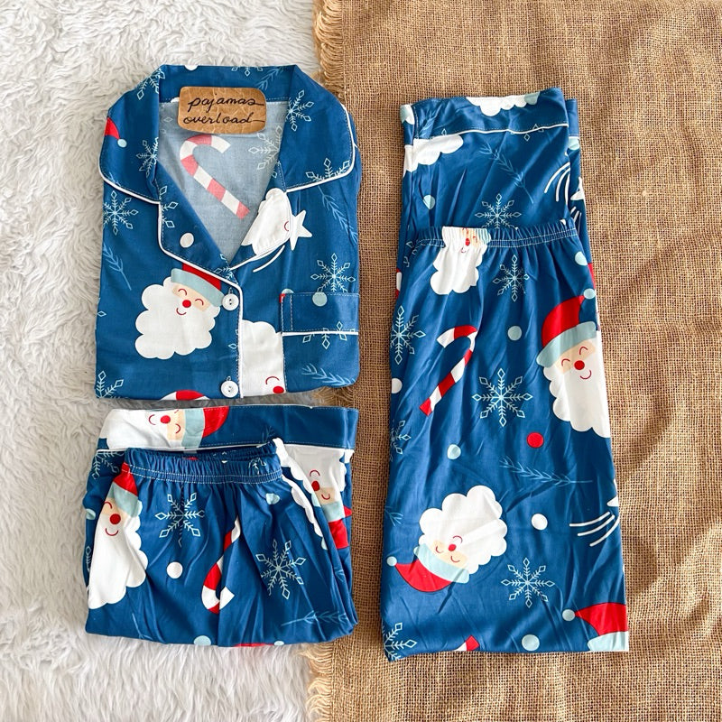 CHRISTMAS PANTS | polycotton shortsleeves + pants pajama set | PajamasOverload