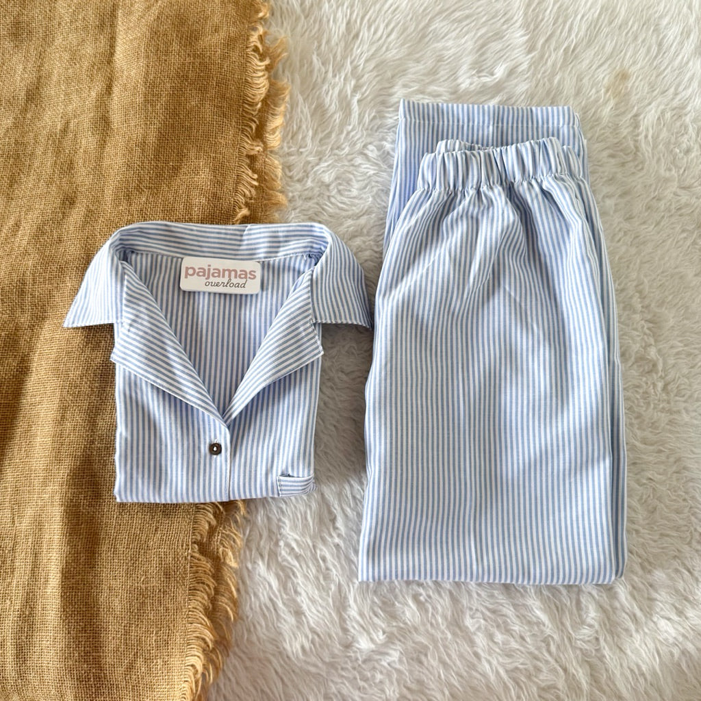 BRIA PANTS | premium linen shortsleeves top + pants loungewear set | PajamasOverload