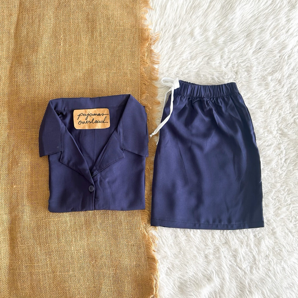 JOY | challis shortsleeves top + shorts sleepwear set | PajamasOverload