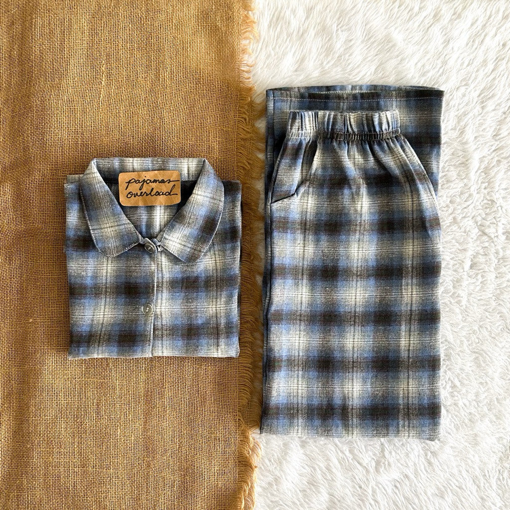 JULIANA PANTS | soft linen shortsleeves + pants buttondown set | PajamasOverload