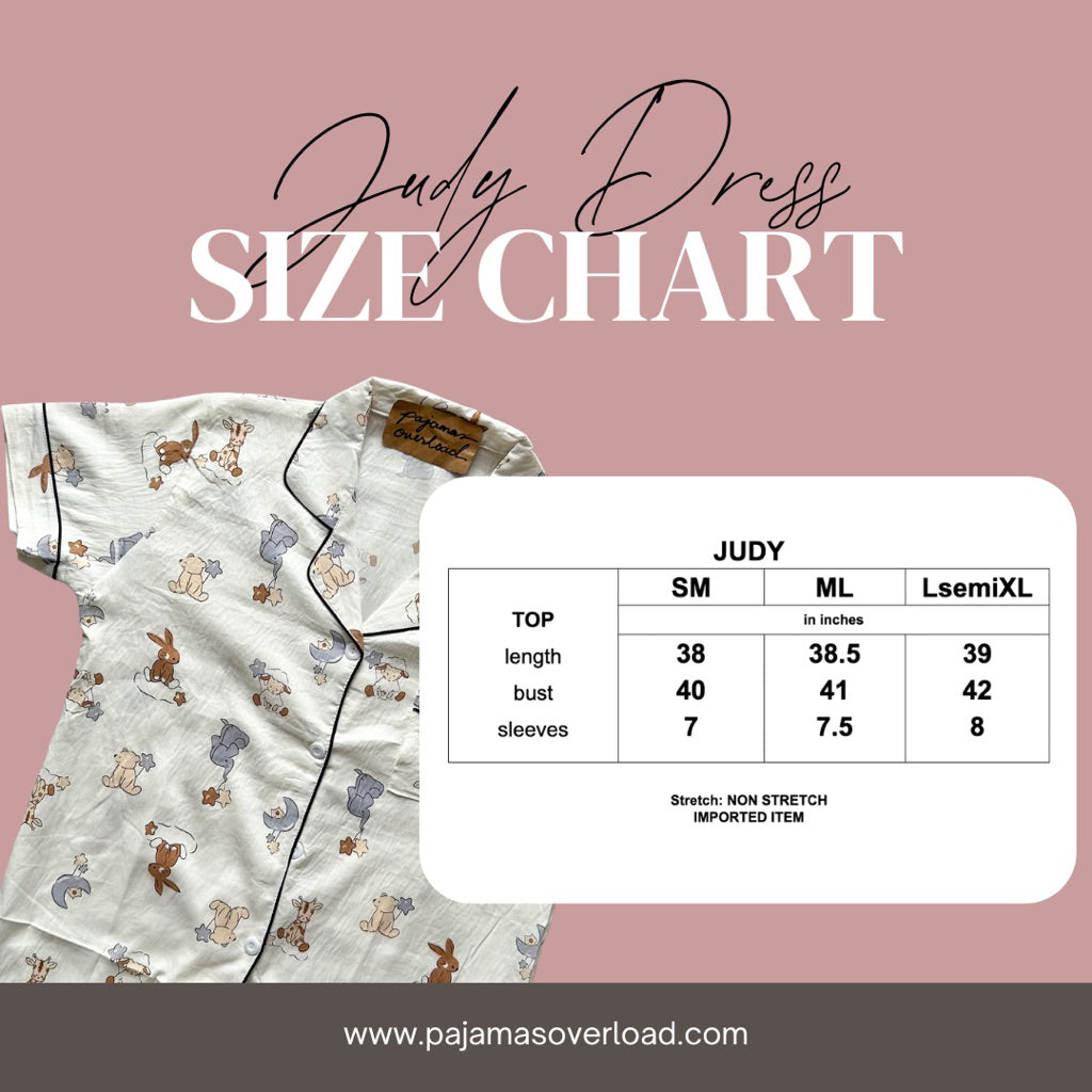 JUDY | crumpled dress sleepwear | PajamasOverload