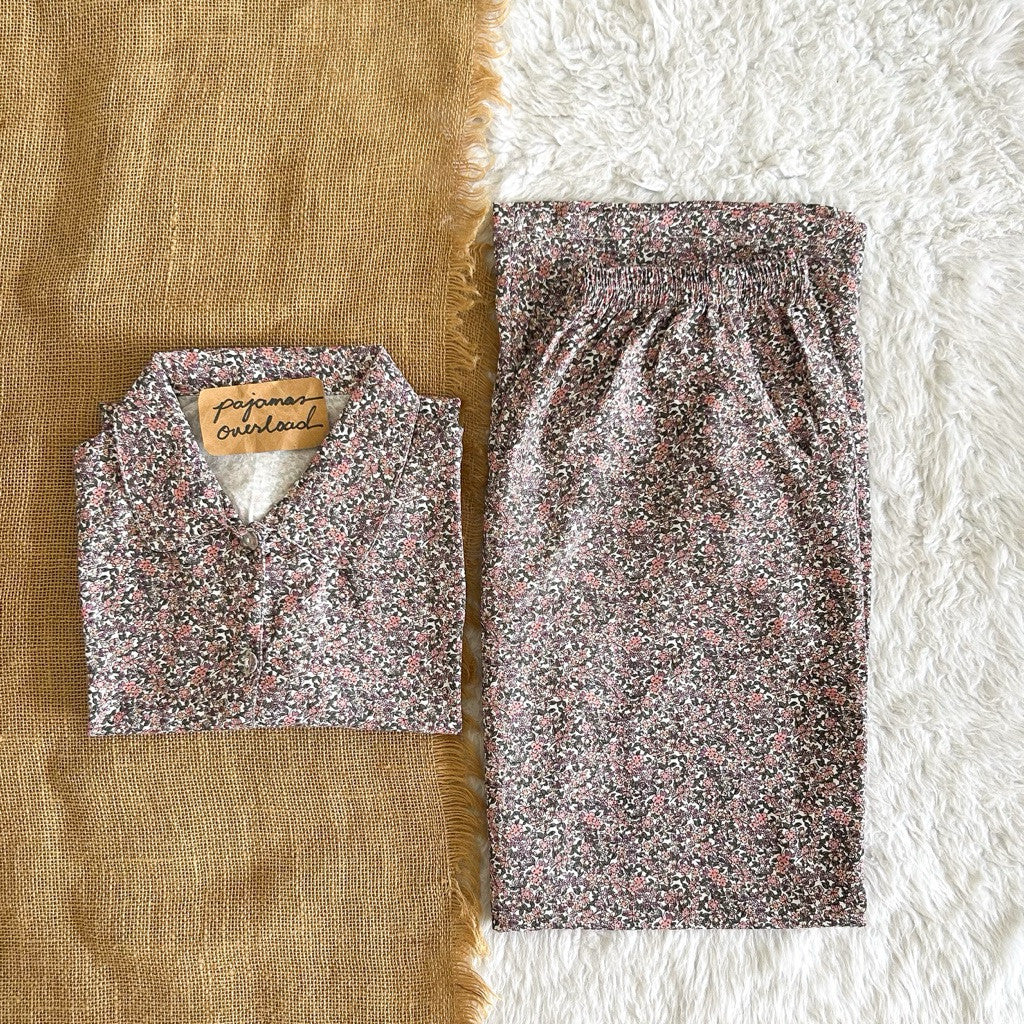JULIANA PANTS | soft linen shortsleeves + pants buttondown set | PajamasOverload
