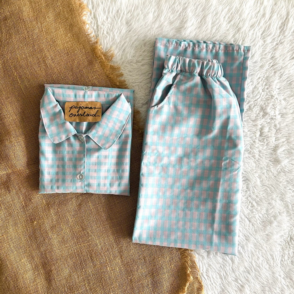 JULIANA PANTS | soft linen shortsleeves + pants buttondown set | PajamasOverload
