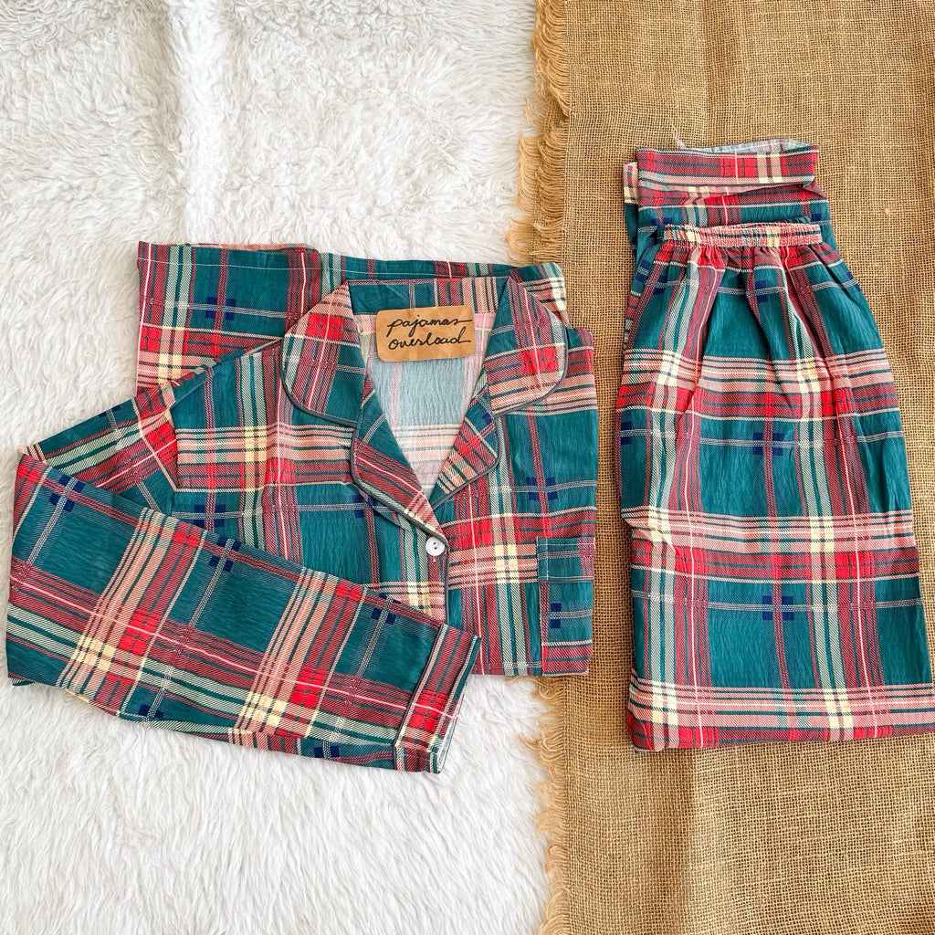 KAWAII | crumpled longsleeves + pants sleepwear pajama set | PajamasOverload