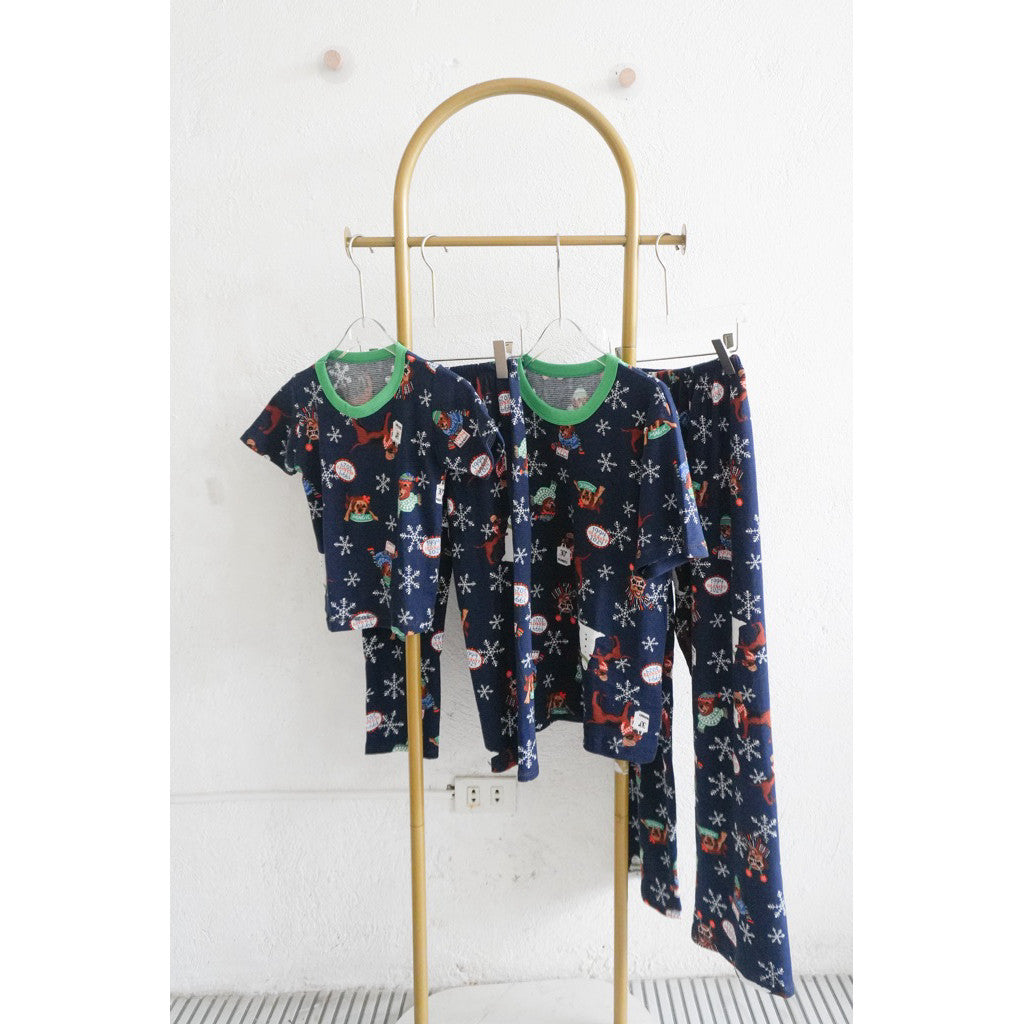 Christmas family set | pure cotton | shortsleeves tshirt + pants |sleepwear set | PajamasOverload