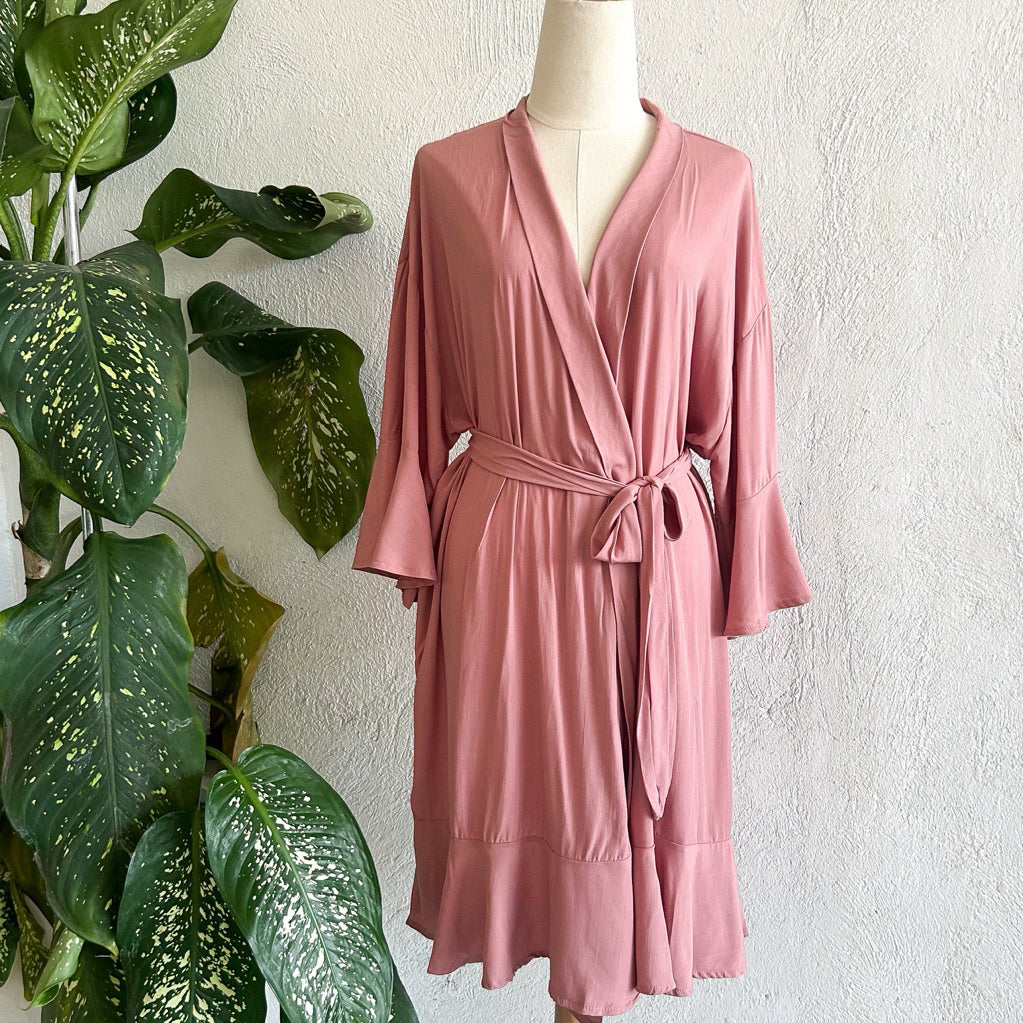ROBE | soft linen lounge | PajamasOverload