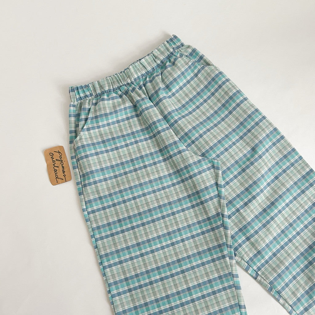 GAB PANTS | Cotton / crumpled flowy pants with pocket | PajamasOverload